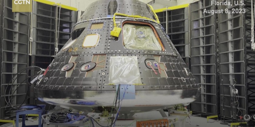 NASA's Orion spacecraft capsule for Artemis 2 crewed lunar mission